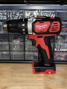 Milwaukee Red and Black Cordless Drill Body Tool Only (Open Box New) Never Used
